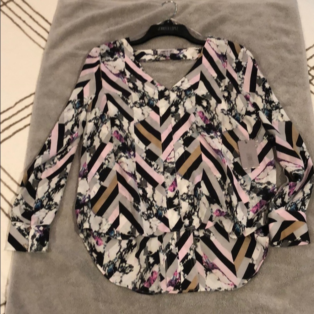 Jennifer Lopez never worn blouse small S